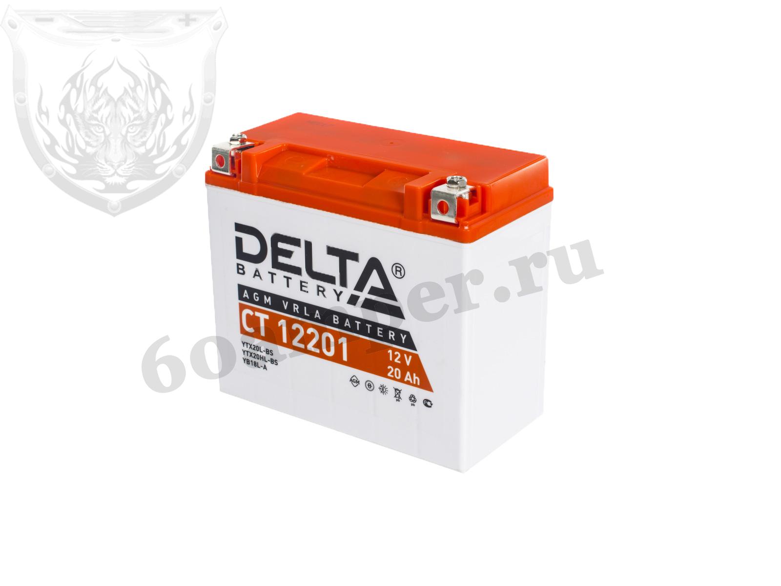 Изображение Аккумулятор DELTA CT 12201 : №1