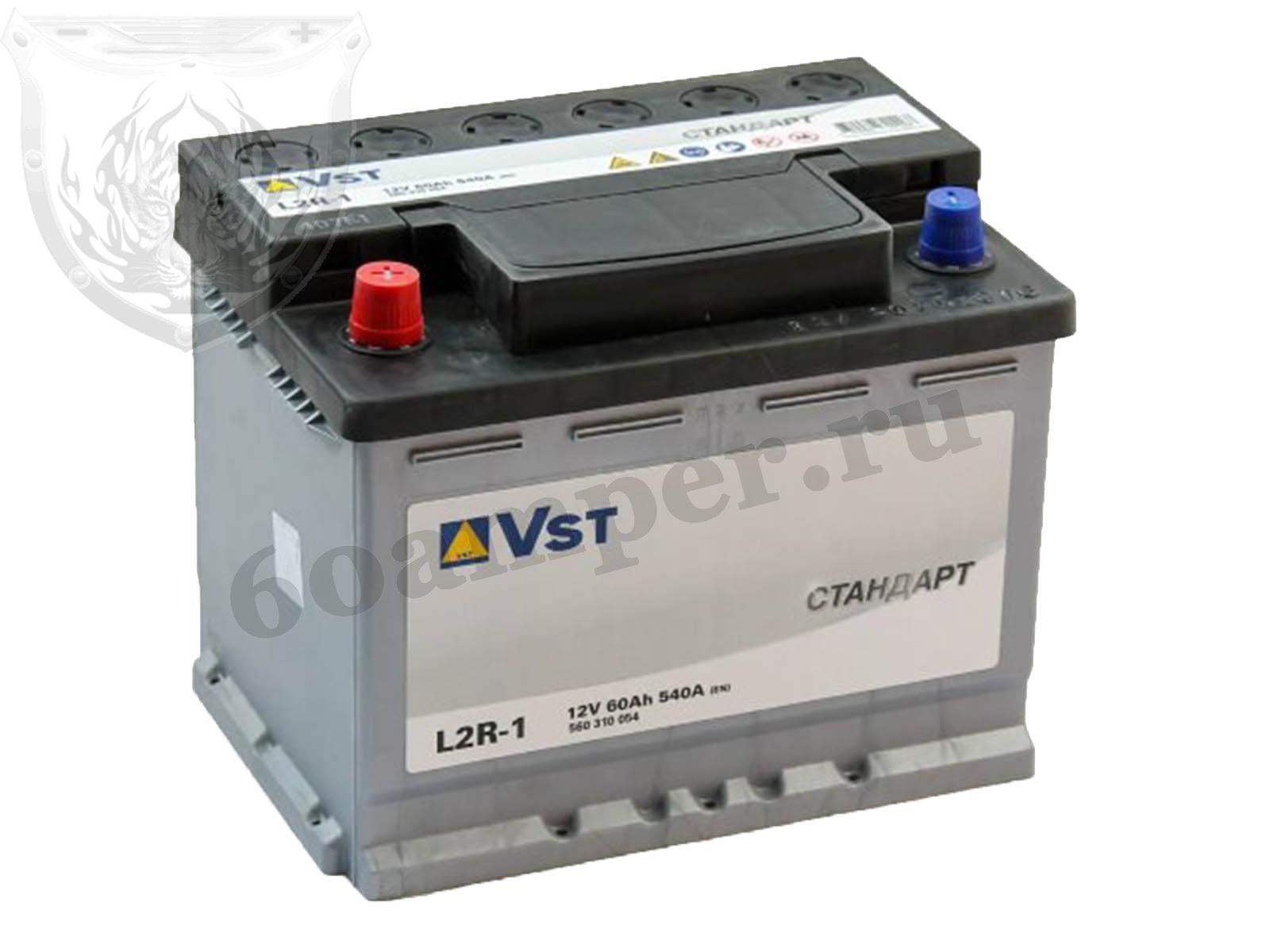 Изображение Аккумулятор VST 60 А*ч Прямой (560310054) : №2