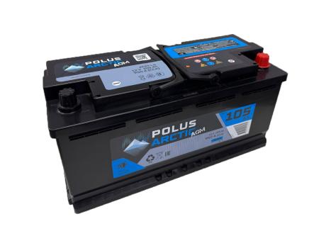Аккумулятор POLUS ARCTIC 105 А*ч Обратный AGM